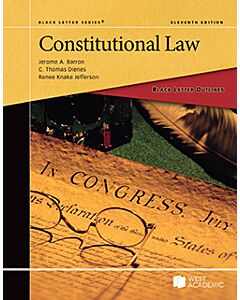 Black Letter Series: Constitutional Law 9798887862798