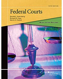 Black Letter Series: Federal Courts 9780314907196