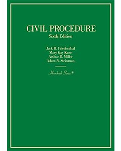 Hornbook on Civil Procedure (Hornbook Series) 9781647082697