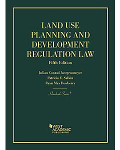 Land Use Planning & Development Regulation Law (Hornbook Series) 9781636593173