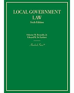 Hornbook on Local Government Law (Hornbook Series) 9781685612603