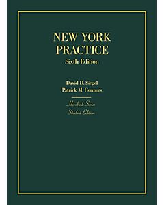 Hornbook on New York Practice (Hornbook Series) 9781642421064