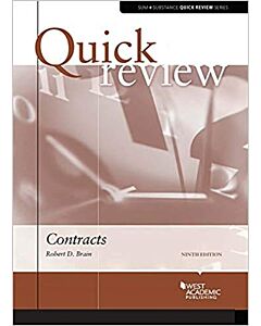 Sum & Substance Quick Review: Contracts 9781683286769