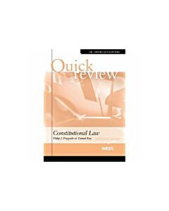 Sum & Substance Quick Review: Constitutional Law 9780314289759