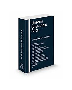 Uniform Commercial Code - Official Texts with Comments Volume 1 9798350286588
