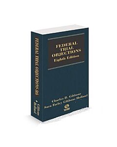 Federal Trial Objections 9798350290042