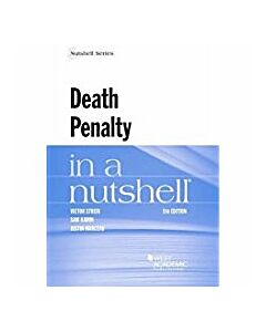 Law in a Nutshell: Death Penalty Law 9781634603027