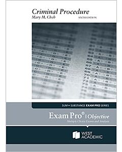 Exam Pro Series: Criminal Procedure 9798887863603