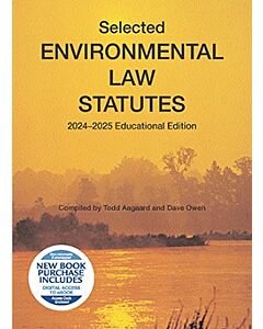 Selected Environmental Law Statutes 9798892090643