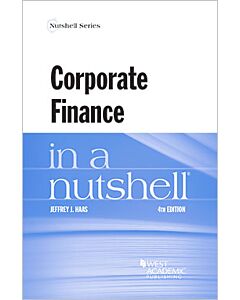 Law in a Nutshell: Corporate Finance 9781647082819
