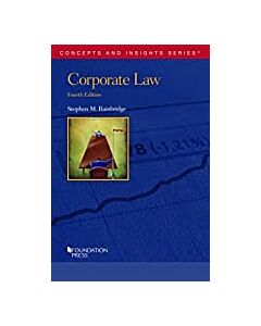 Concepts & Insights Series: Corporate Law 9781684678235