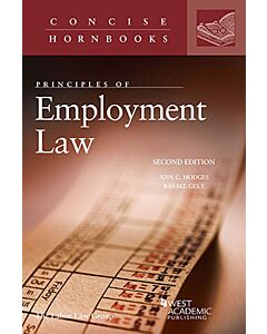 Principles of Employment Law (Concise Hornbook Series) 9781683283591