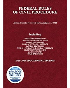 Federal Rules of Civil Procedure, Educational Edition 9798892090667