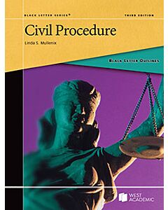 Black Letter Series: Civil Procedure 9798887862835