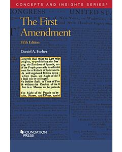 Concepts & Insights Series: The First Amendment 9781684672509