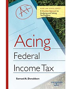 Acing Federal Income Tax 9780314176837