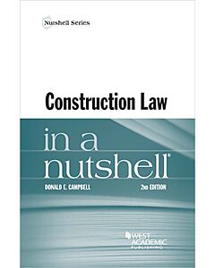 Law in a Nutshell: Construction Law 9781684670307