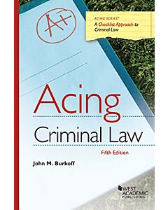 Acing Criminal Law 9798887862828