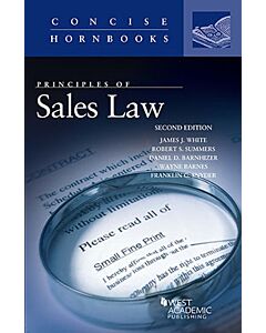 Principles of Sales Law (Concise Hornbook Series) 9781683285021