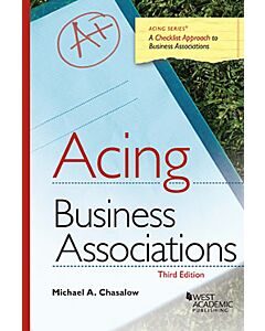 Acing Business Associations 9781642422344
