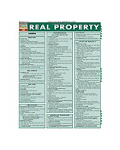 BarCharts: Real Property 9781423236580