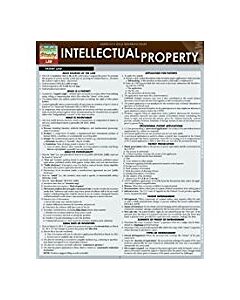Barcharts: Intellectual Property Law 9781423242581