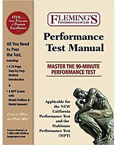 Fleming's Performance Test Manual: Master the 90-Minute Performance Test 9781932440973
