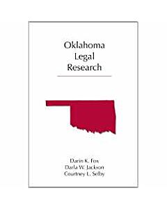 Oklahoma Legal Research 9781611631340