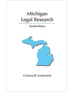 Michigan Legal Research 9781531018542