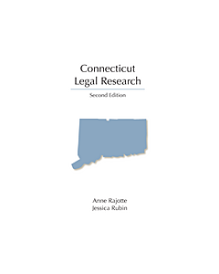 Connecticut Legal Research 9781531023171