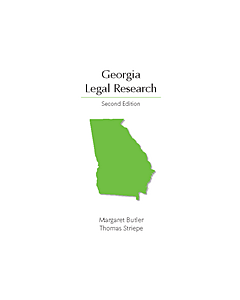 Georgia Legal Research 9781531020026