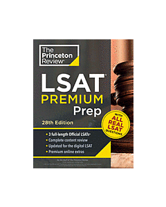 Princeton Review LSAT Premium Prep, 28th Edition: 3 Real LSAT Preptests 9780525569220