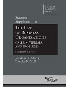 Supplement to The Law of Business Organizations, Cases, Materials, and Problems 9781684677658