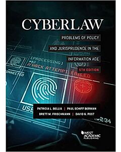 Cyberlaw: Problems of Policy and Jurisprudence in the Information Age 9781640208544