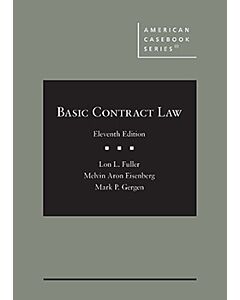 Basic Contract Law (American Casebook Series) (Rental) 9781685610302