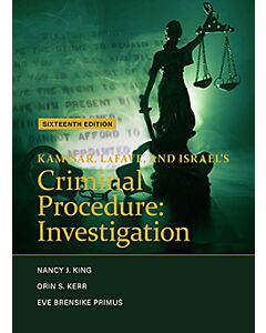 Criminal Procedure: Investigation (Instant Digital Access Code Only) 9781636598000