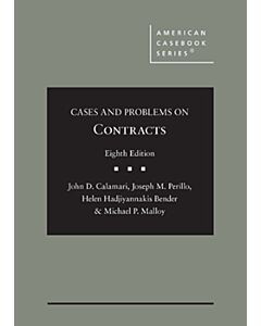 Cases and Problems on Contracts (American Casebook Series) 9781636594958