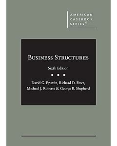 Business Structures (American Casebook Series) (Rental) 9781636590905