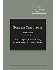 Business Structures (American Casebook Series) (Instant Digital Access Code Only) 9781636597935