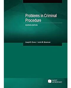 Problems in Criminal Procedure 9798887863344