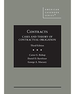 Contracts: Cases and Theory of Contractual Obligation (American Casebook Series) (Instant Digital Access Code Only) 9781647086992