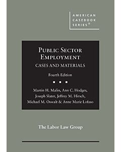 Public Sector Employment (American Casebook Series) (Used) 9781636590882