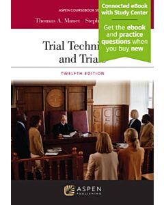 Trial Techniques and Trials (w/ Connected eBook with Study Center) 9798892073356