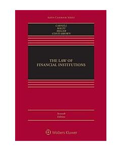 The Law of Financial Institutions (w/ Connected eBook) (Instant Digital Access Code Only) 9781543844399