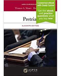 Pretrial (w/ Connected eBook with Study Center) 9781543857979