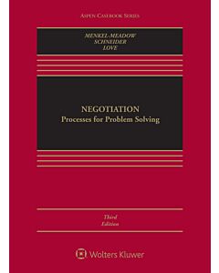 Negotiation: Processes for Problem Solving (w/ Connected eBook) (Instant Digital Access Code Only) 9781543850345