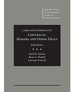 Contracts: Making and Doing Deals - CasebookPlus (American Casebook Series) 9781636597232