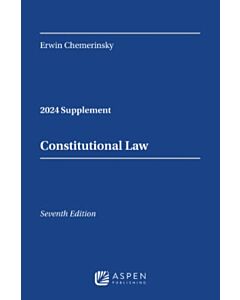 Constitutional Law, 2024 Case Supplement (Instant Digital Access Code Only) 9798892076937