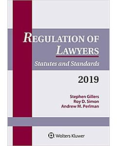 Regulation of Lawyers: Statutes and Standards, Concise Edition 9781543804300