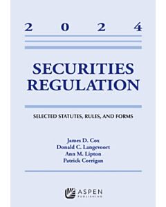 Securities Regulation: Selected Statutes, Rules, and Forms Supplement (Instant Digital Access Code Only) 9798892077538